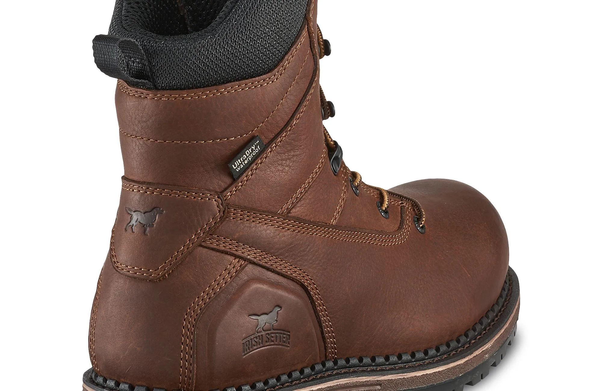 Edgerton  Men's 8-inch Waterproof Leather Safety Toe Boot