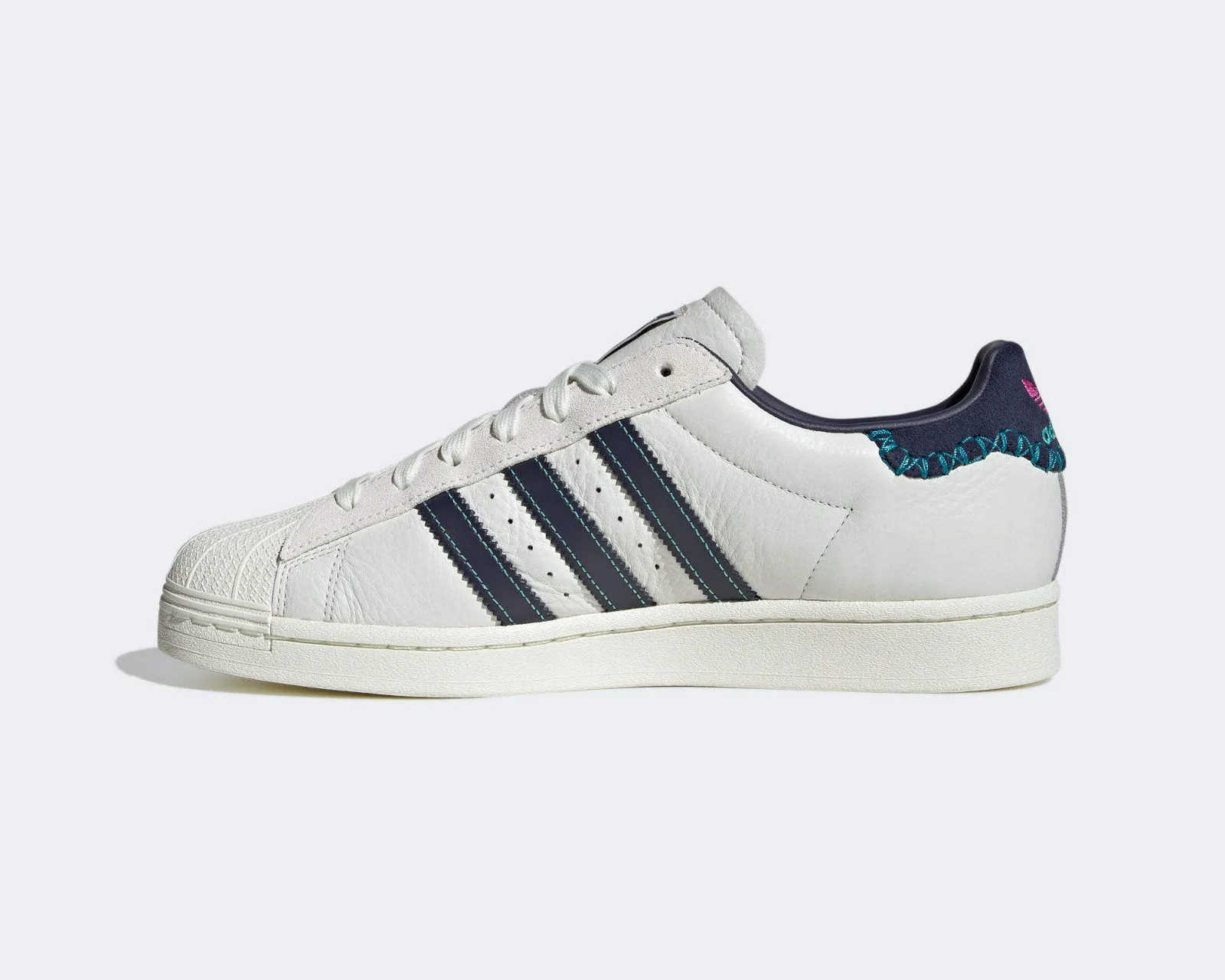 Feifei Ruan x Adidas Originals Superstar Chalk White Navy ID1139