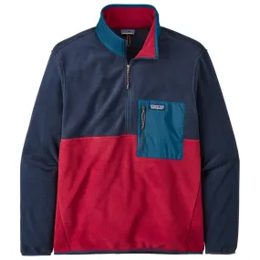 Fleece Patagonia ---M's Microdini 1/2 Zip Pullover Wax Red