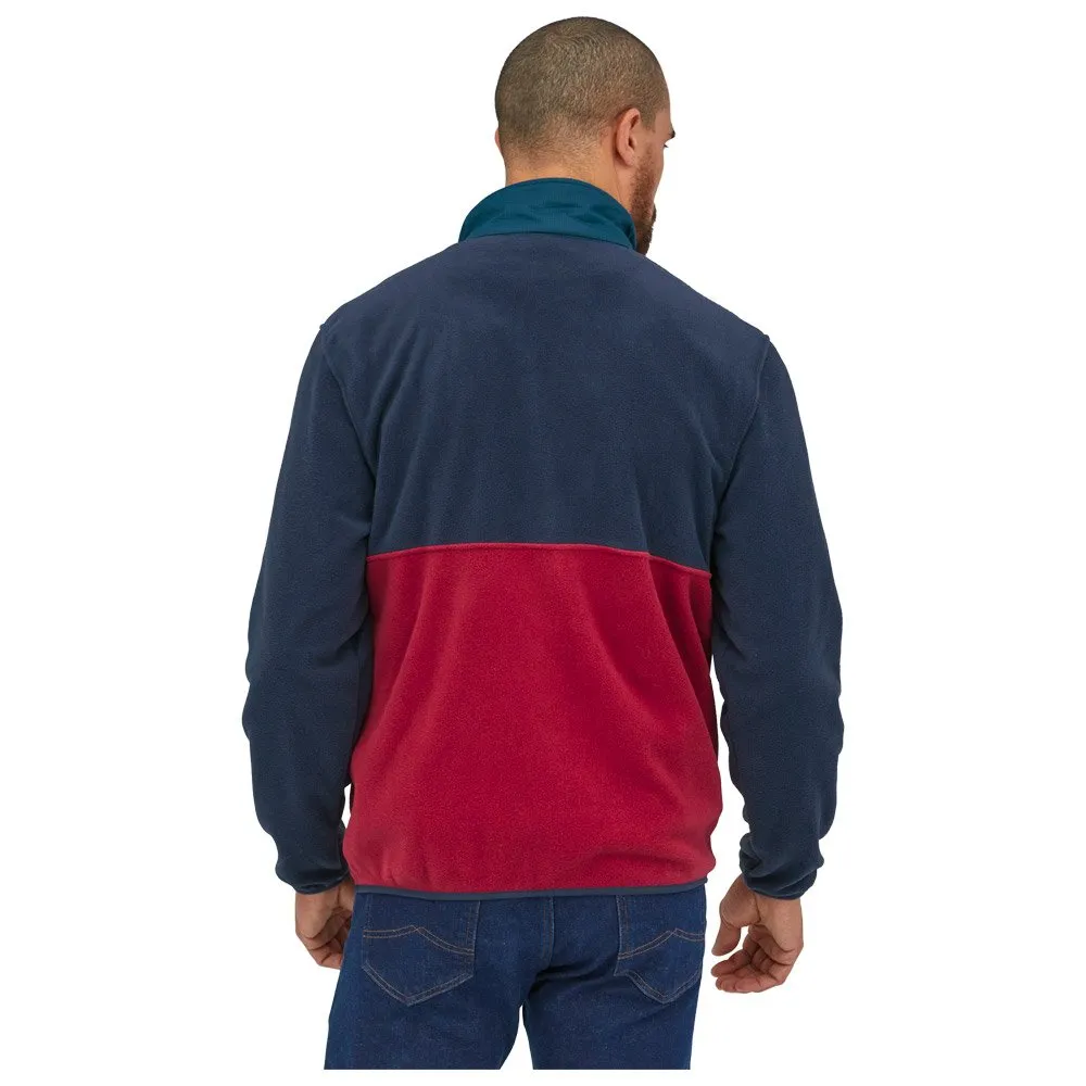 Fleece Patagonia ---M's Microdini 1/2 Zip Pullover Wax Red