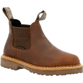 Georgia Giant Revamp Women's Chelsea Boot GB00432 BROWN