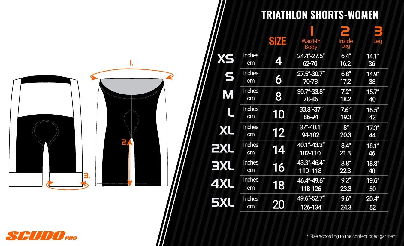 Germany Triathlon Shorts