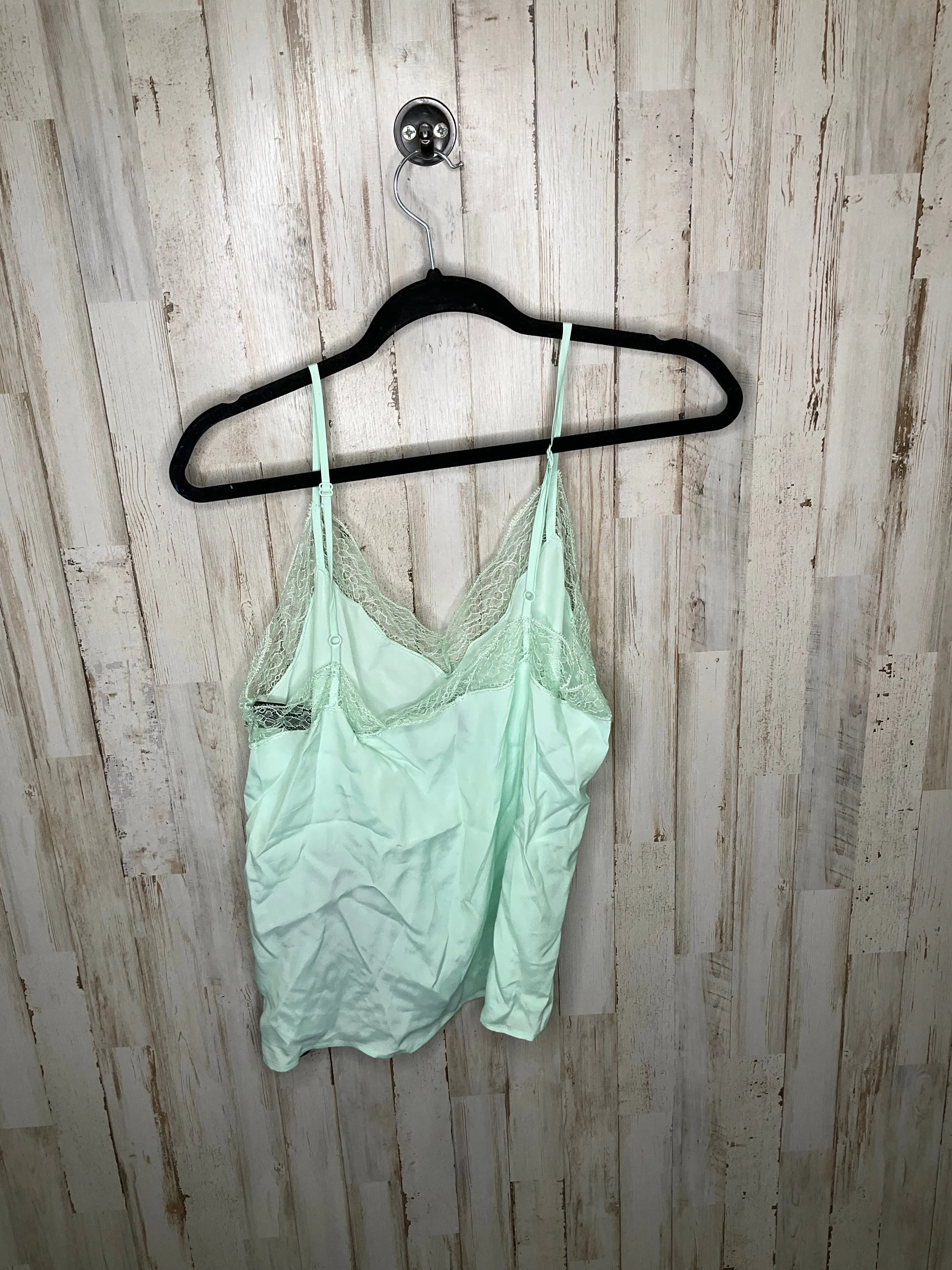 Green Top Sleeveless Cma, Size L