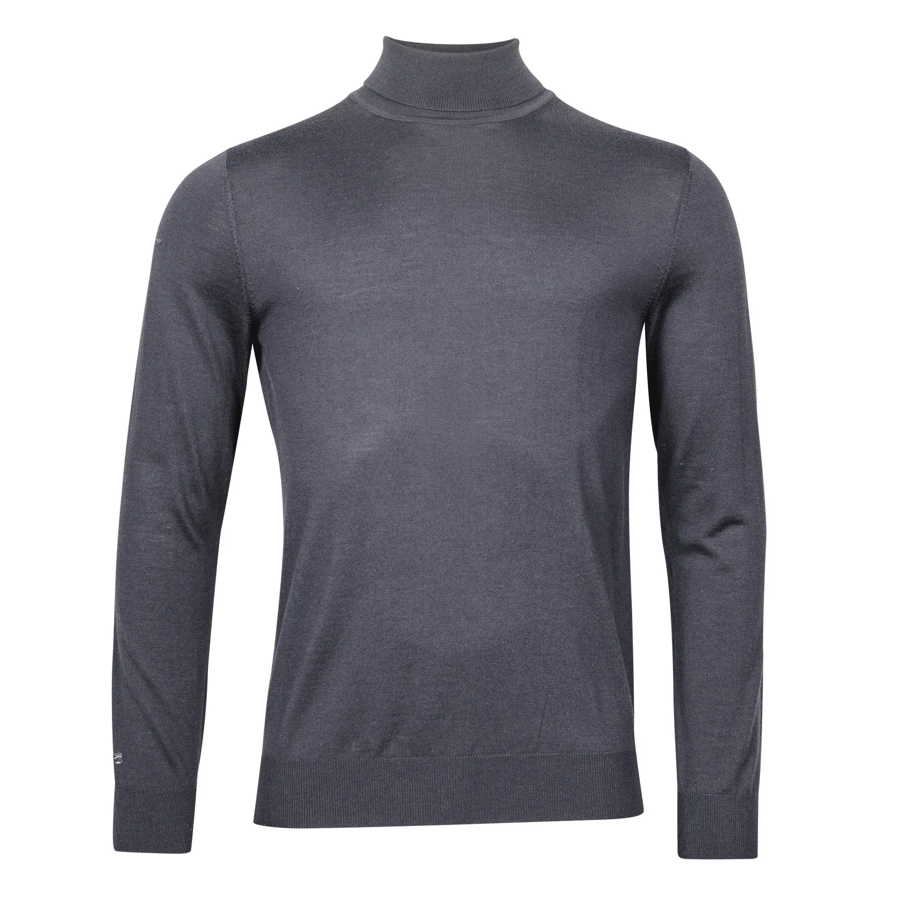 Grey Roll Neck Pullover