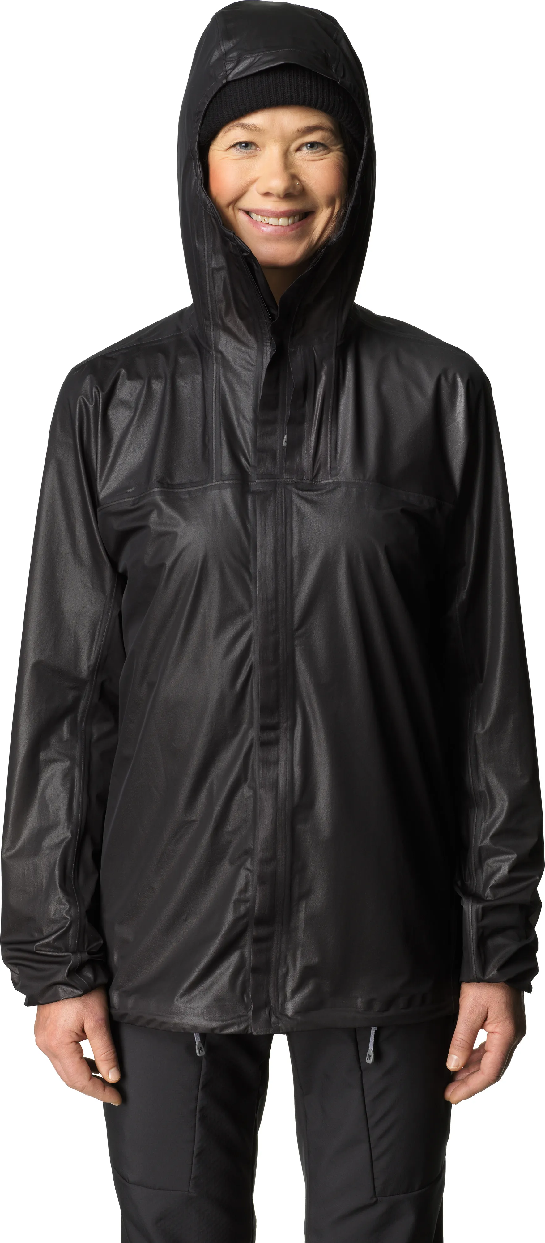 Houdini Women's The Orange Jacket True Black | Buy Houdini Women's The Orange Jacket True Black here | Outnorth