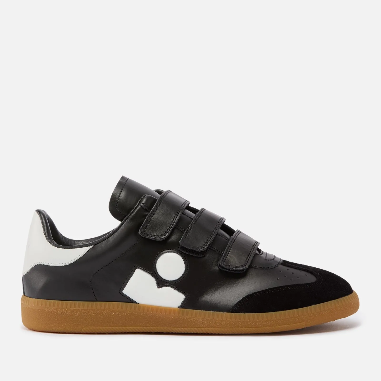 Isabel Marant Women's Beth Leather Triple Strap Trainers - UK 6