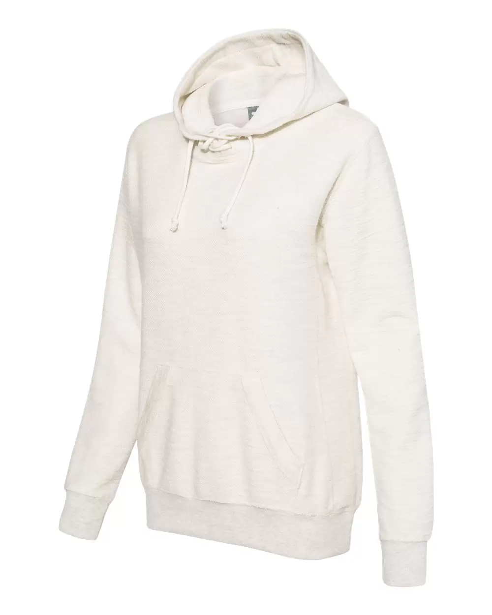 J America 8694 Women’s French Terry Sport Lace Scuba Hooded Pullover SKU: 8694