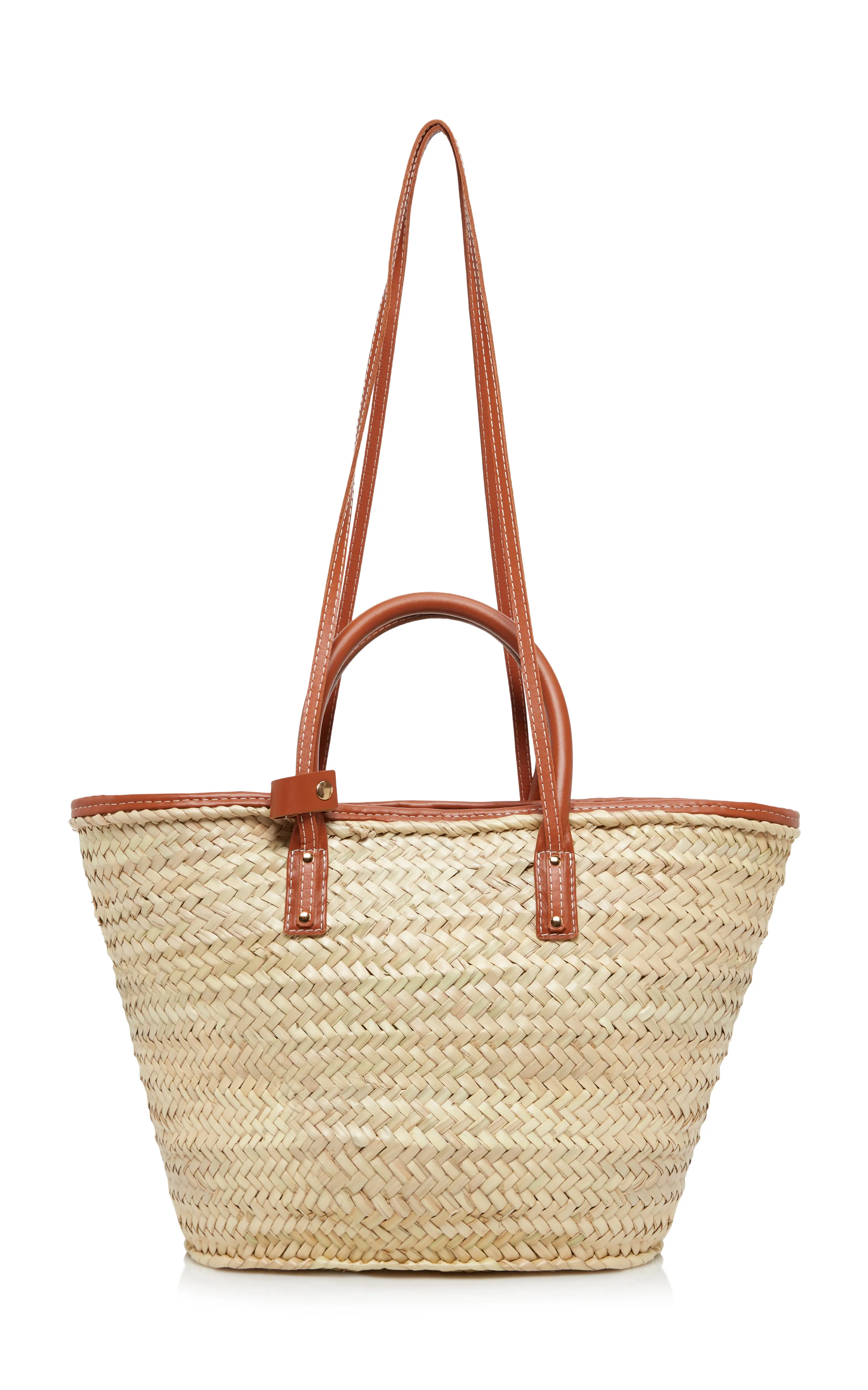 Jacquemus Le Panier Soli Raffia Basket Tote