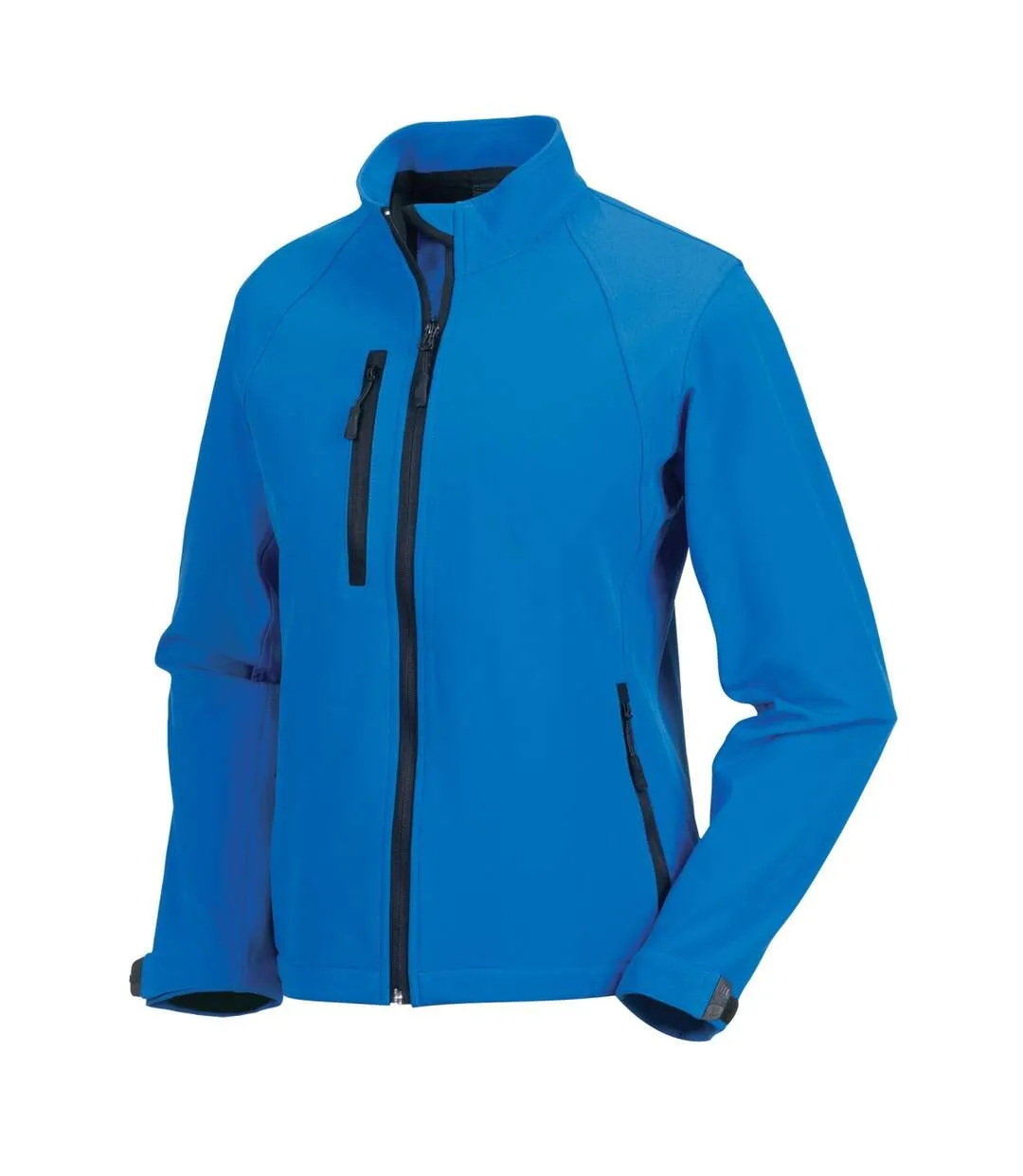 Jerzees Colours Ladies Water Resistant & Windproof Soft Shell Jacket (Azure Blue) - UTBC561