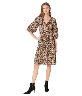 Kate Spade New York Lovely Leopard Wrap Dress Women's