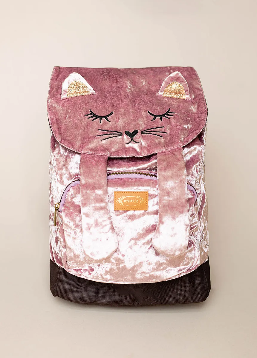 Kitty Cat Backpack in Ashe Rose