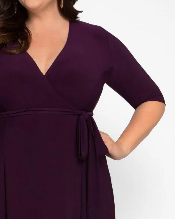 Kiyonna Essential Wrap Short Dress Sale