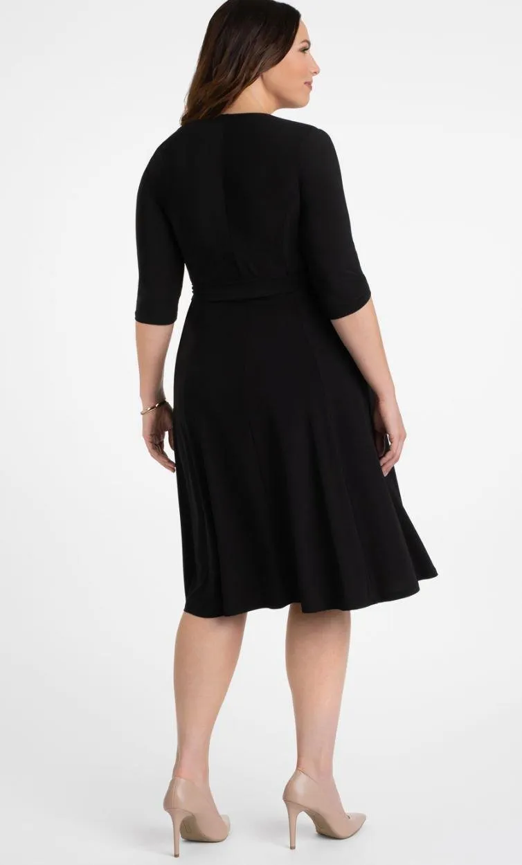 Kiyonna Essential Wrap Short Dress