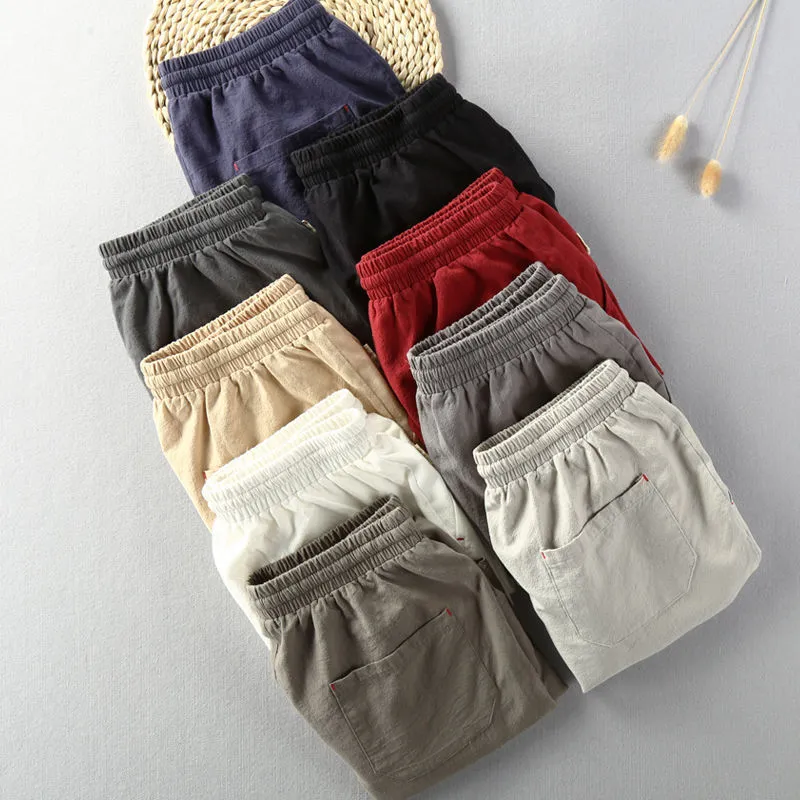 Lightweight Linen Shorts