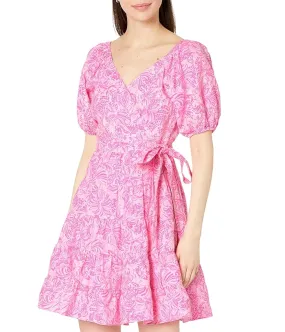 Lilly Pulitzer Iralee Linen Wrap Dress Women's