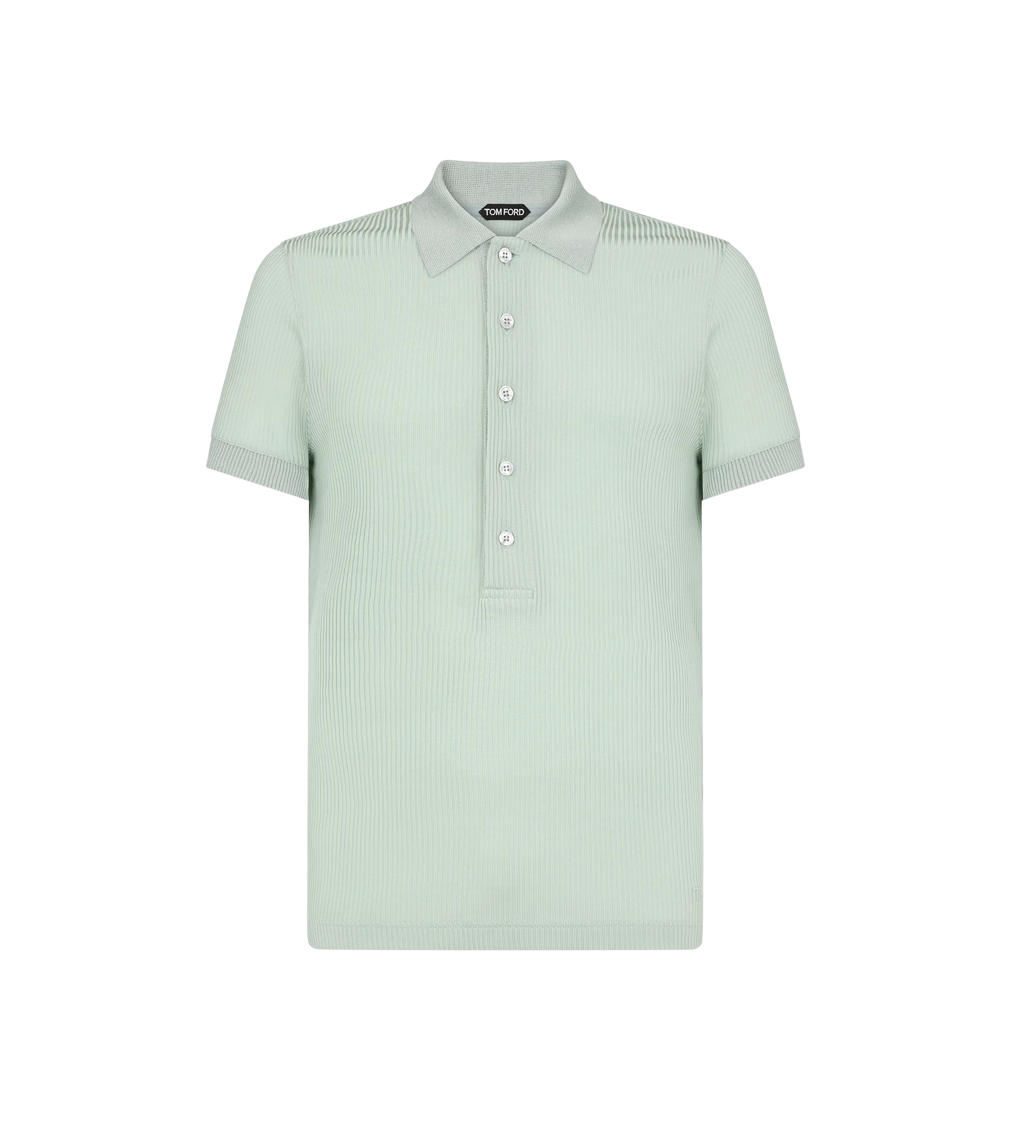 LUSTER VISCOSE RIB POLO