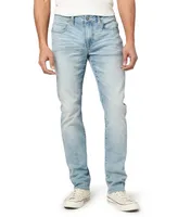 Macy's Men's Buffalo David Bitton Slim Ash Crinkled Stretch Denim Jeans