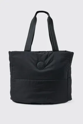 Man Padded Nylon Tote | boohooMAN UK