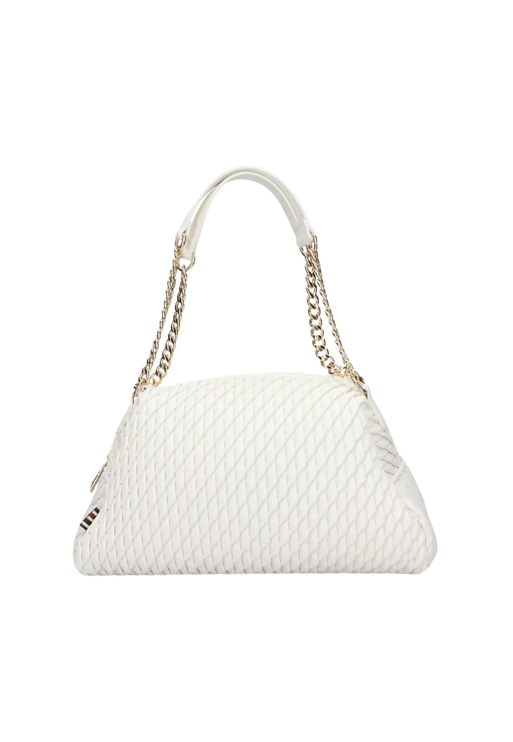 MANILA GRACE Borsa Tote Medium Bianco B275EU