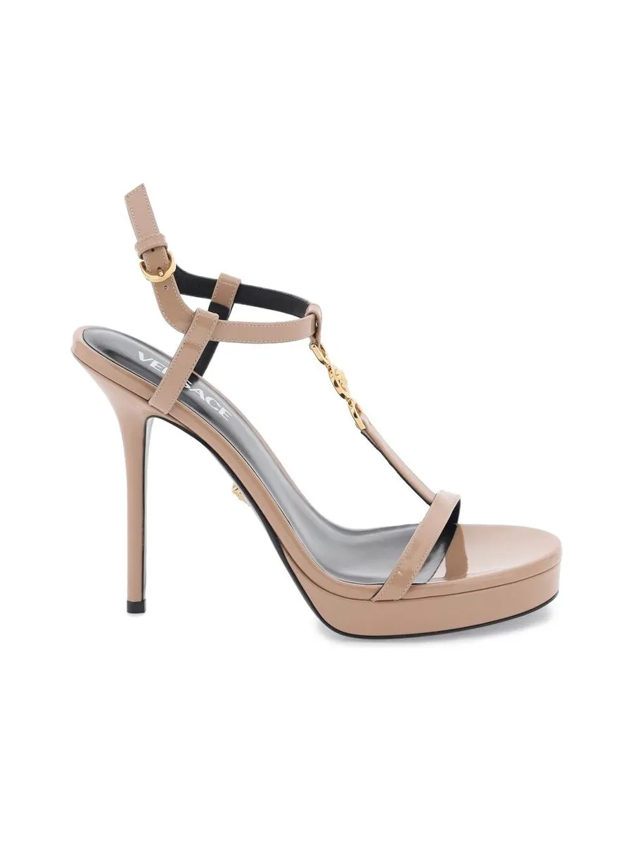 Medusa  Patent Leather Sandals