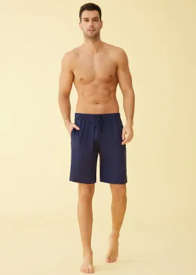 Men's Bamboo Sleep Shorts Loose Lounge Shorts