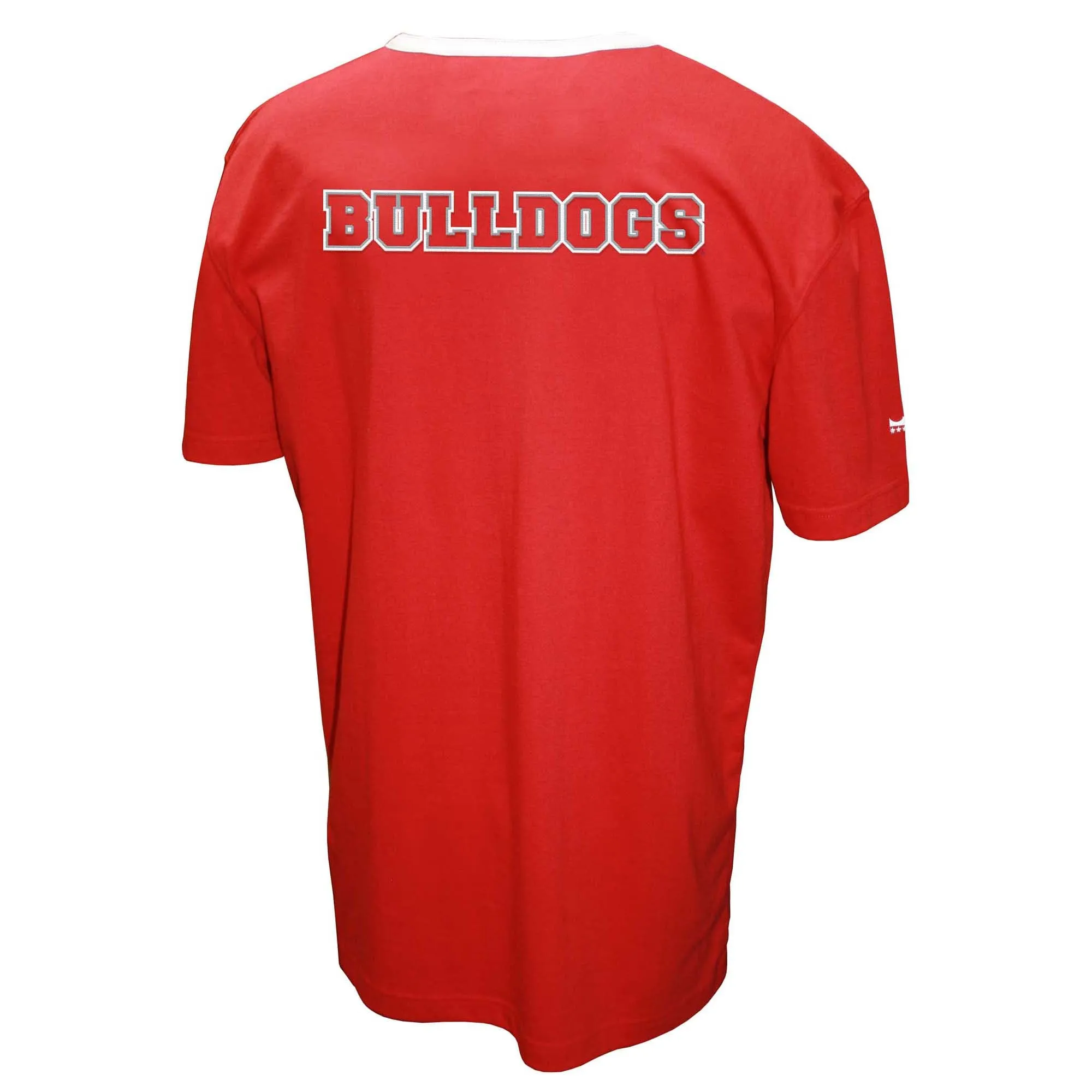 Men's Franchise Club Red Georgia Bulldogs 3-in-1 Double-Down T-Shirt & Quarter-Zip Pullover Set