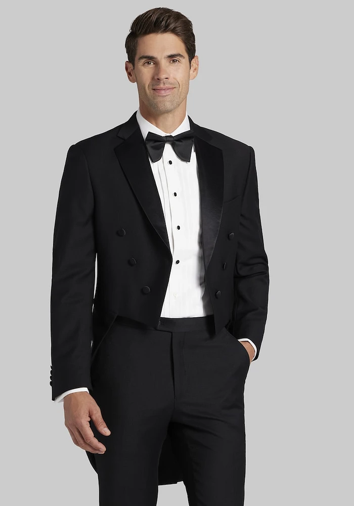 Men's Jos. A. Bank Tailored Fit Tuxedo Dinner Jacket at Bank, Black,