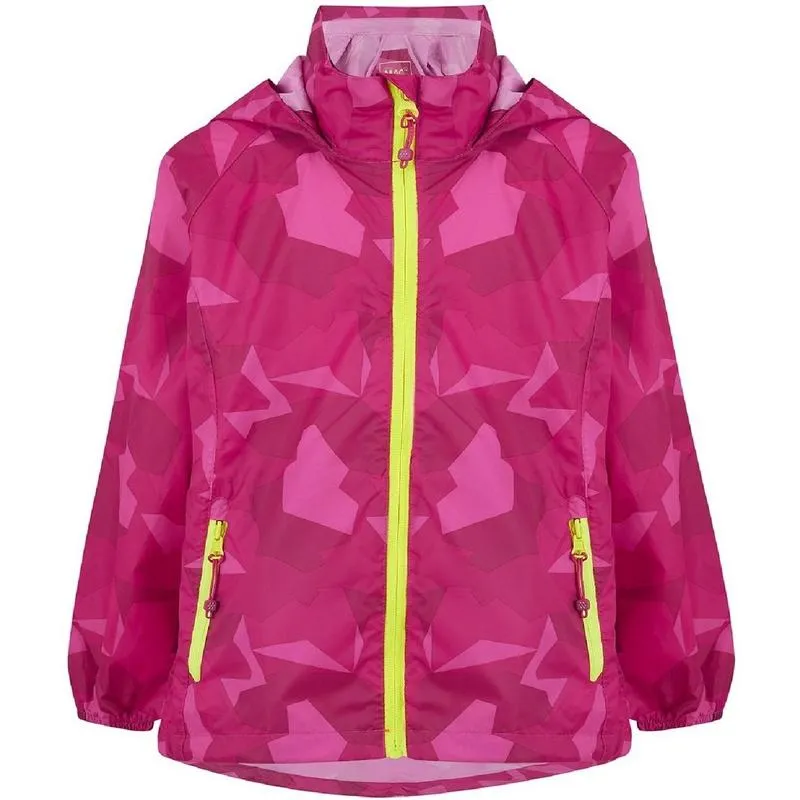 Mini Mac In A Sac Kids Packable Waterproof Jacket - Pink Camo