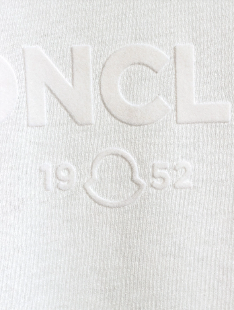 MONCLER Cotton And Cashmere Logo T-Shirt