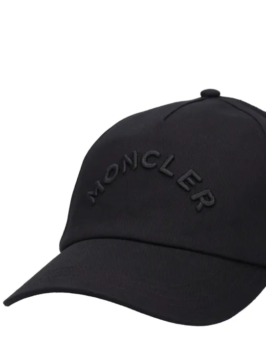 Moncler   Embroidered logo cotton baseball cap 