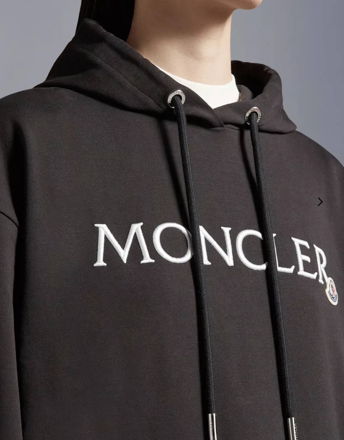 MONCLER  |Embroidered Logo Hoodie