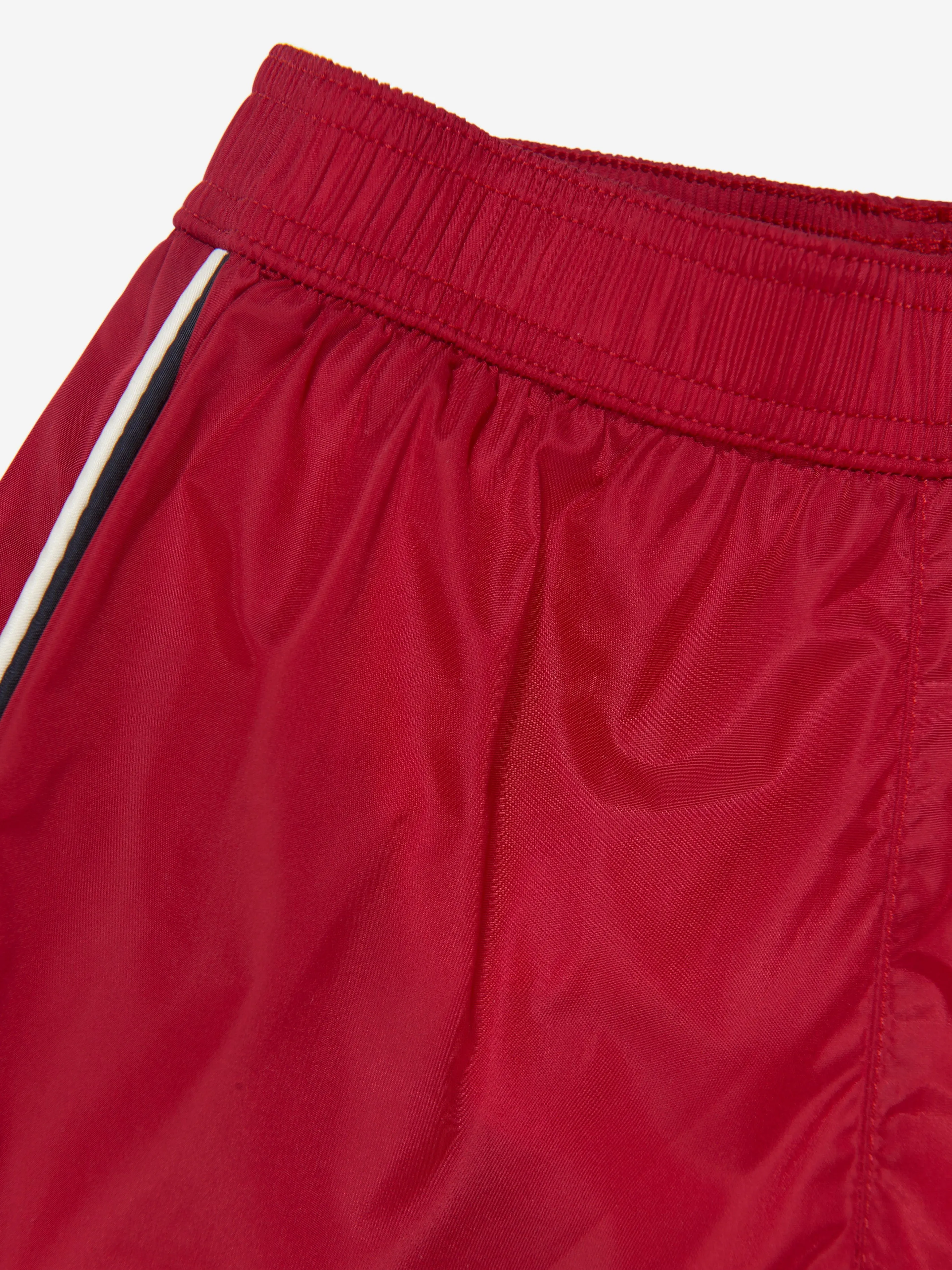 Moncler Enfant Baby Boys Logo Swim Shorts in Red