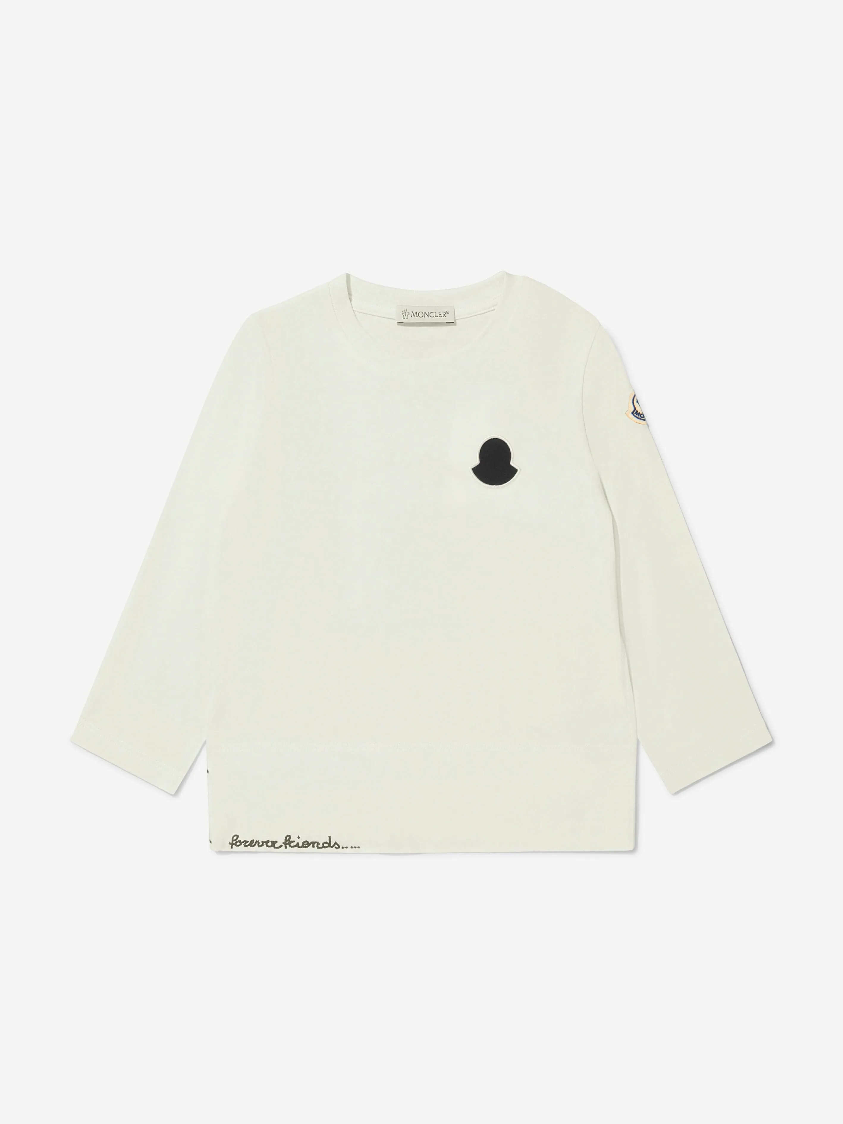 Moncler Enfant Girls Short Sleeve Logo T-Shirt