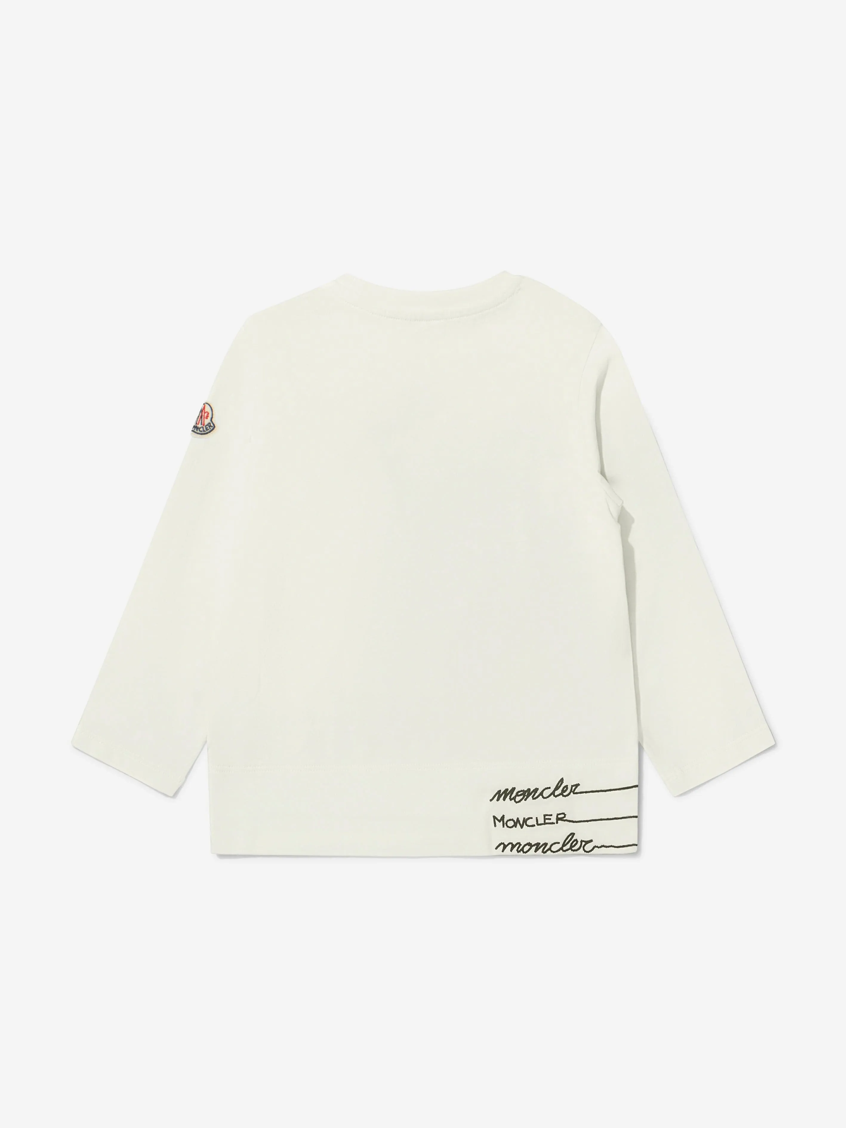 Moncler Enfant Girls Short Sleeve Logo T-Shirt