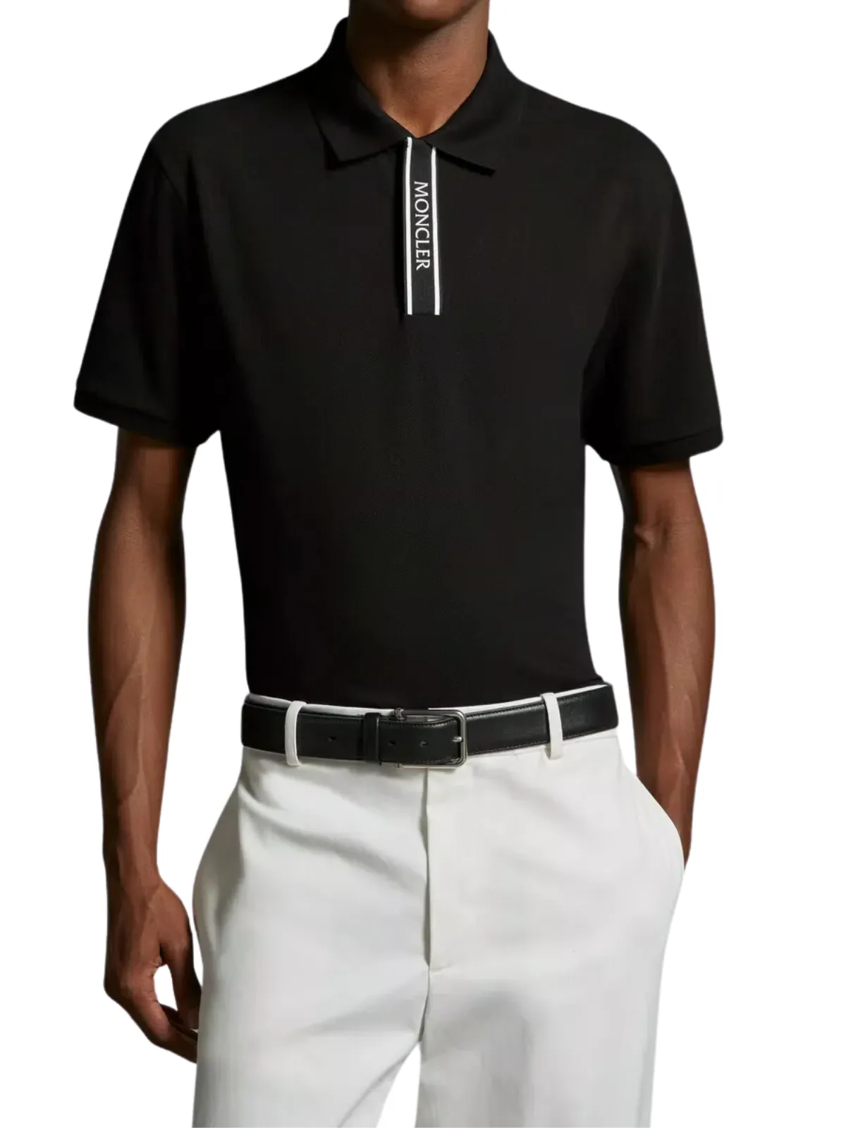 Moncler Golfer Logo Black