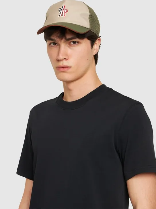 Moncler Grenoble   Logo mesh baseball cap 