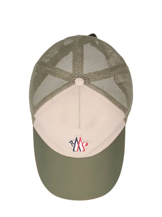 Moncler Grenoble   Logo mesh baseball cap 