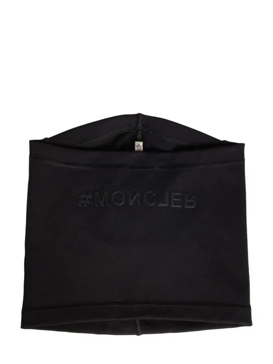 Moncler Grenoble   Logo nylon neck warmer 