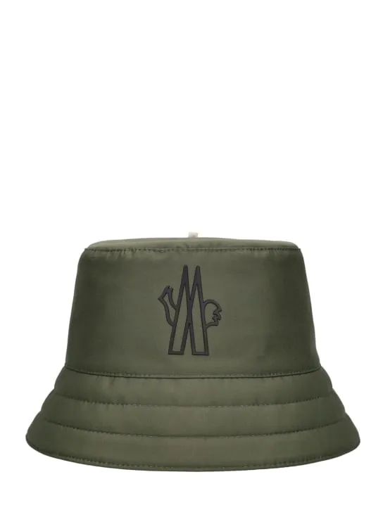 Moncler Grenoble   Logo tech bucket hat 