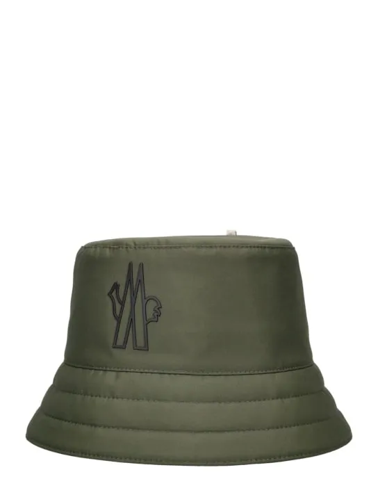 Moncler Grenoble   Logo tech bucket hat 