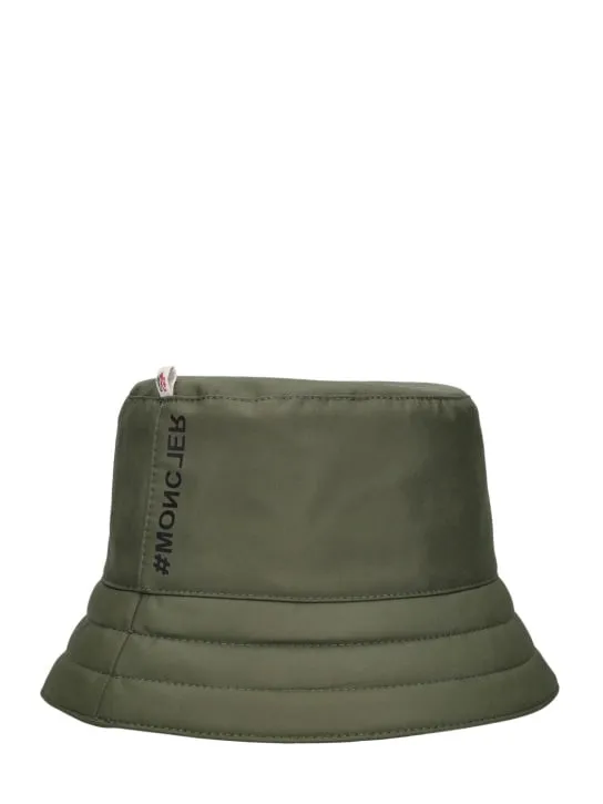 Moncler Grenoble   Logo tech bucket hat 