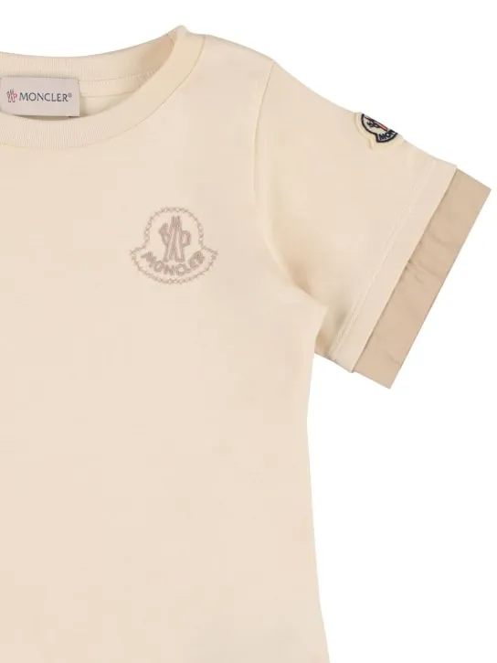 Moncler   Logo cotton jersey t-shirt 