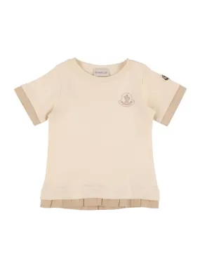 Moncler   Logo cotton jersey t-shirt 