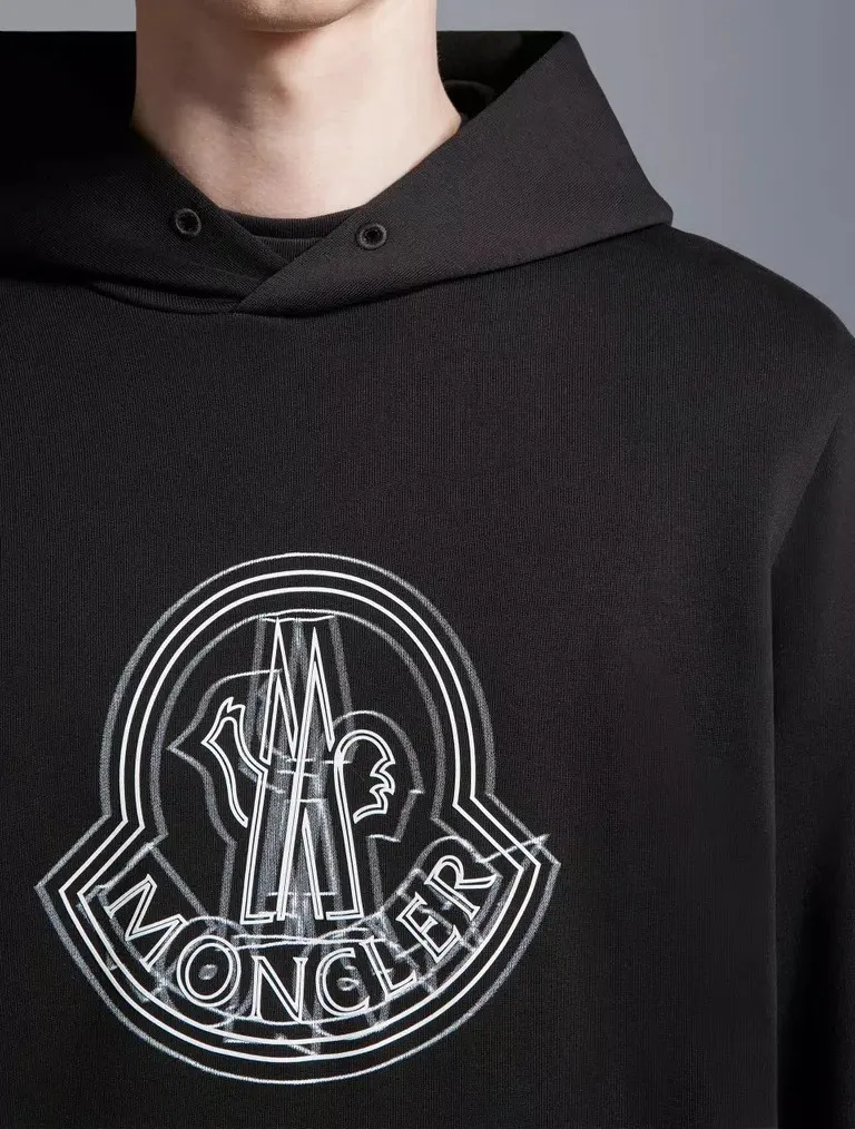 MONCLER  |Logo Motif Hoodie