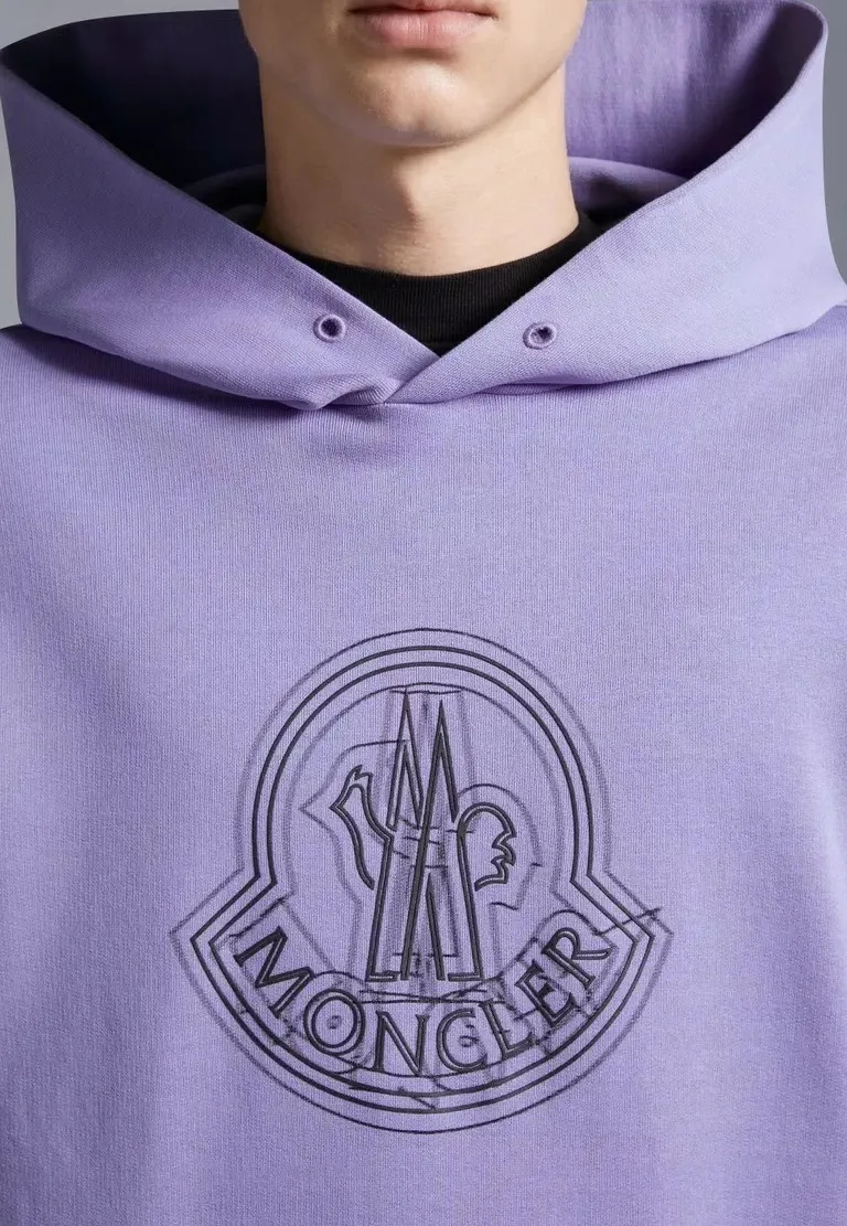 MONCLER  |Logo Motif Hoodie