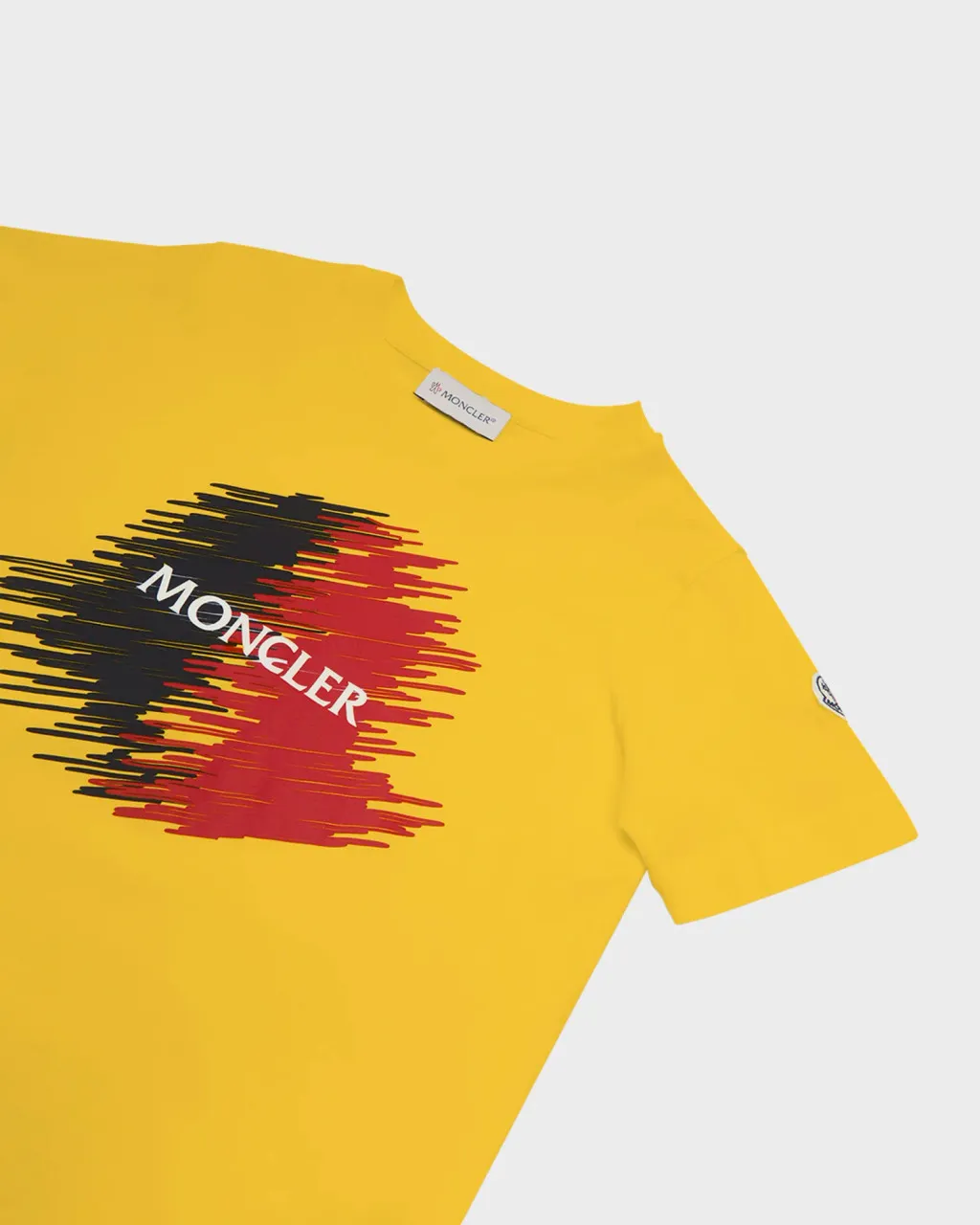 Moncler Maglia Maniche Coete T-shirt 24SS Yellow