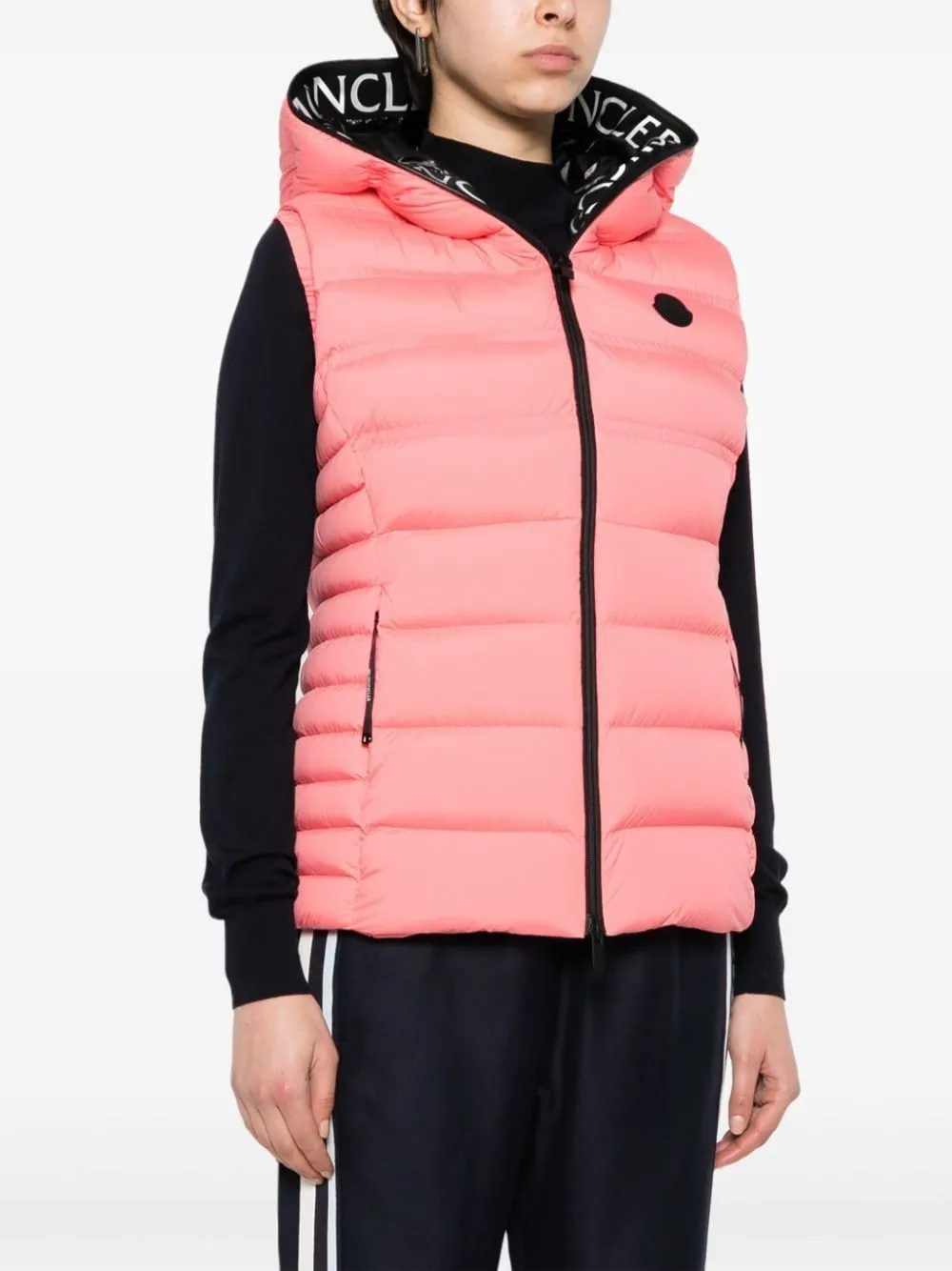 MONCLER Navy Aliterse Gilet for Women - SS24 Collection