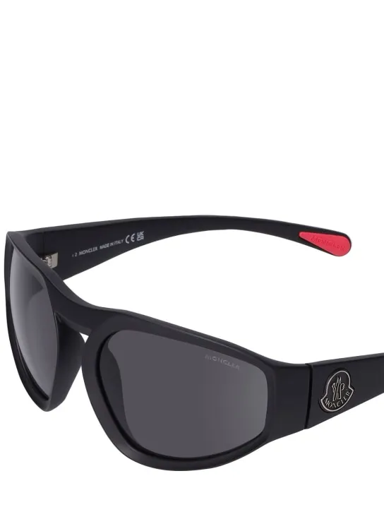 Moncler   Pentagra futuristic shape sunglasses 