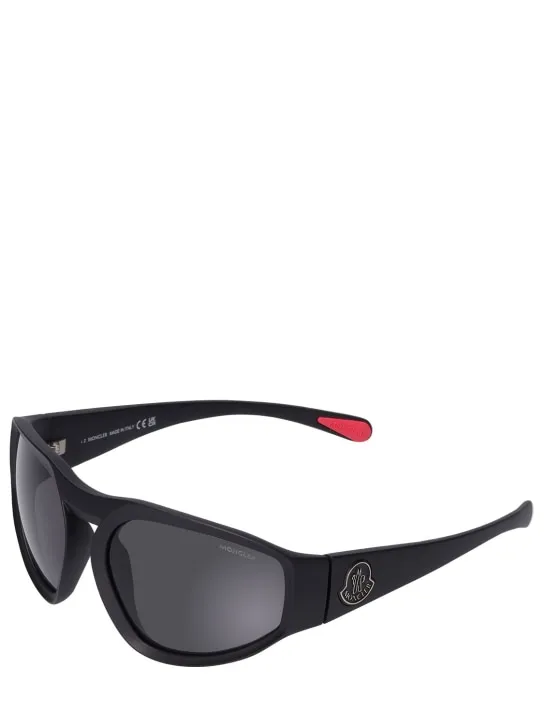 Moncler   Pentagra futuristic shape sunglasses 