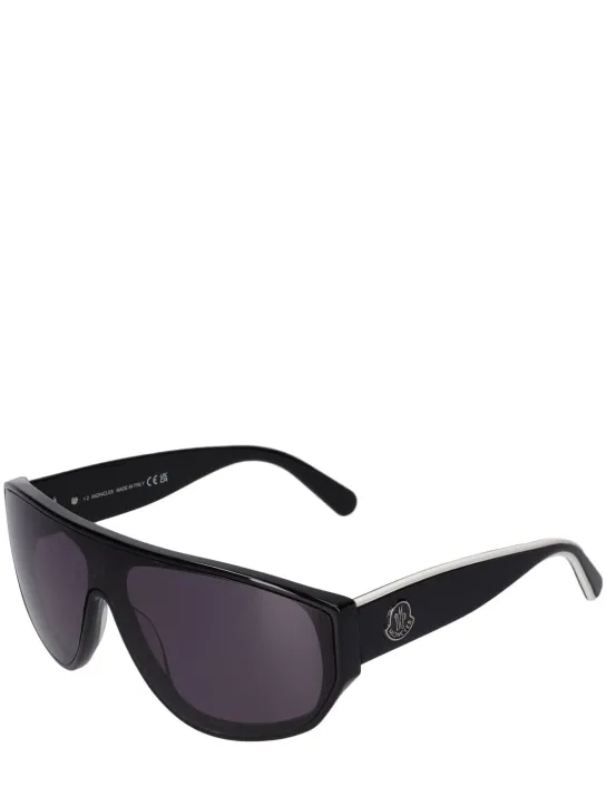 Moncler   Tronn Shield acetate mask sunglasses 